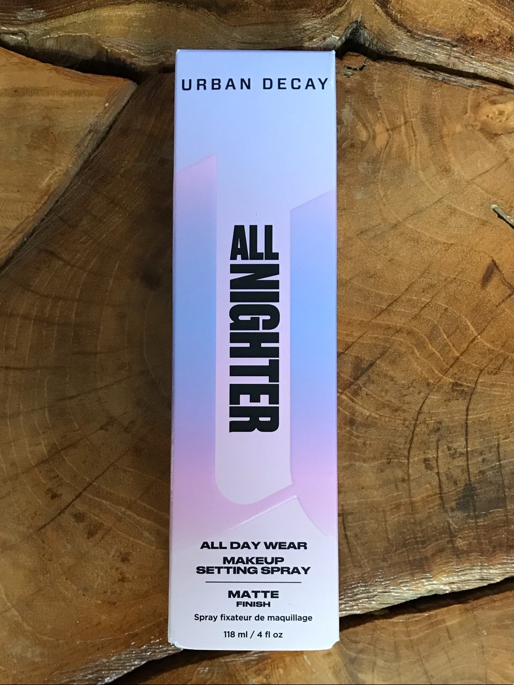 Urban Decay All Nighter Setting Spray - Pink and White
